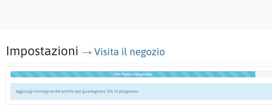 Protetto: Profilo Negozio e Orari